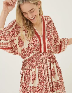 FatFace Effie Bandana Midi Dress|Women Dresses