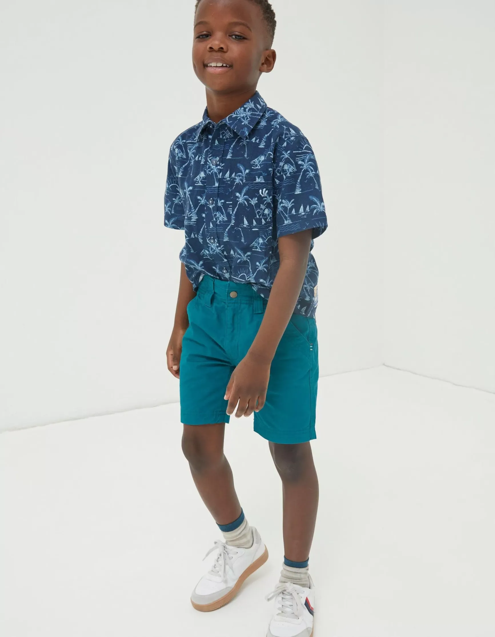 FatFace Elias Flat Front Shorts|Boys View All