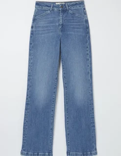 FatFace Elise Wide Leg Comfort Stretch Jeans|Women Jeans & Dungarees