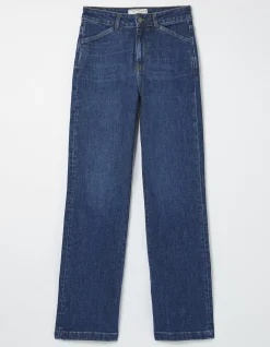 FatFace Elise Wide Leg Comfort Stretch Jeans|Women Jeans & Dungarees