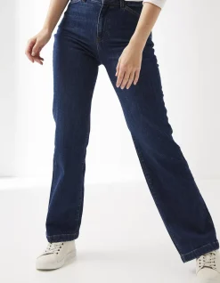 FatFace Elise Wide Leg Comfort Stretch Jeans|Women Jeans & Dungarees