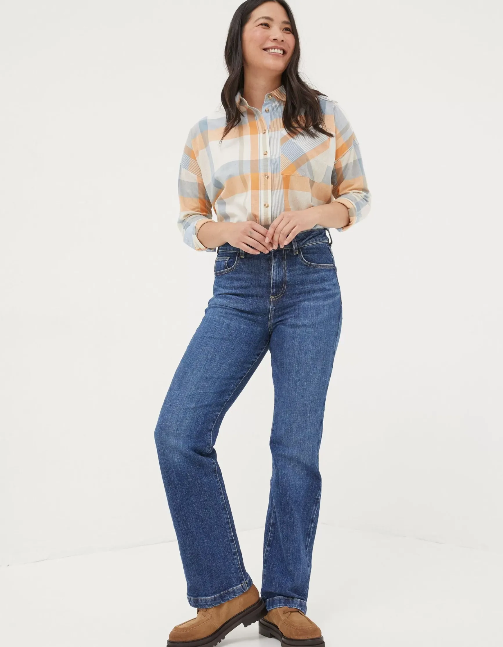 FatFace Elise Wide Leg Jeans|Women Jeans & Dungarees