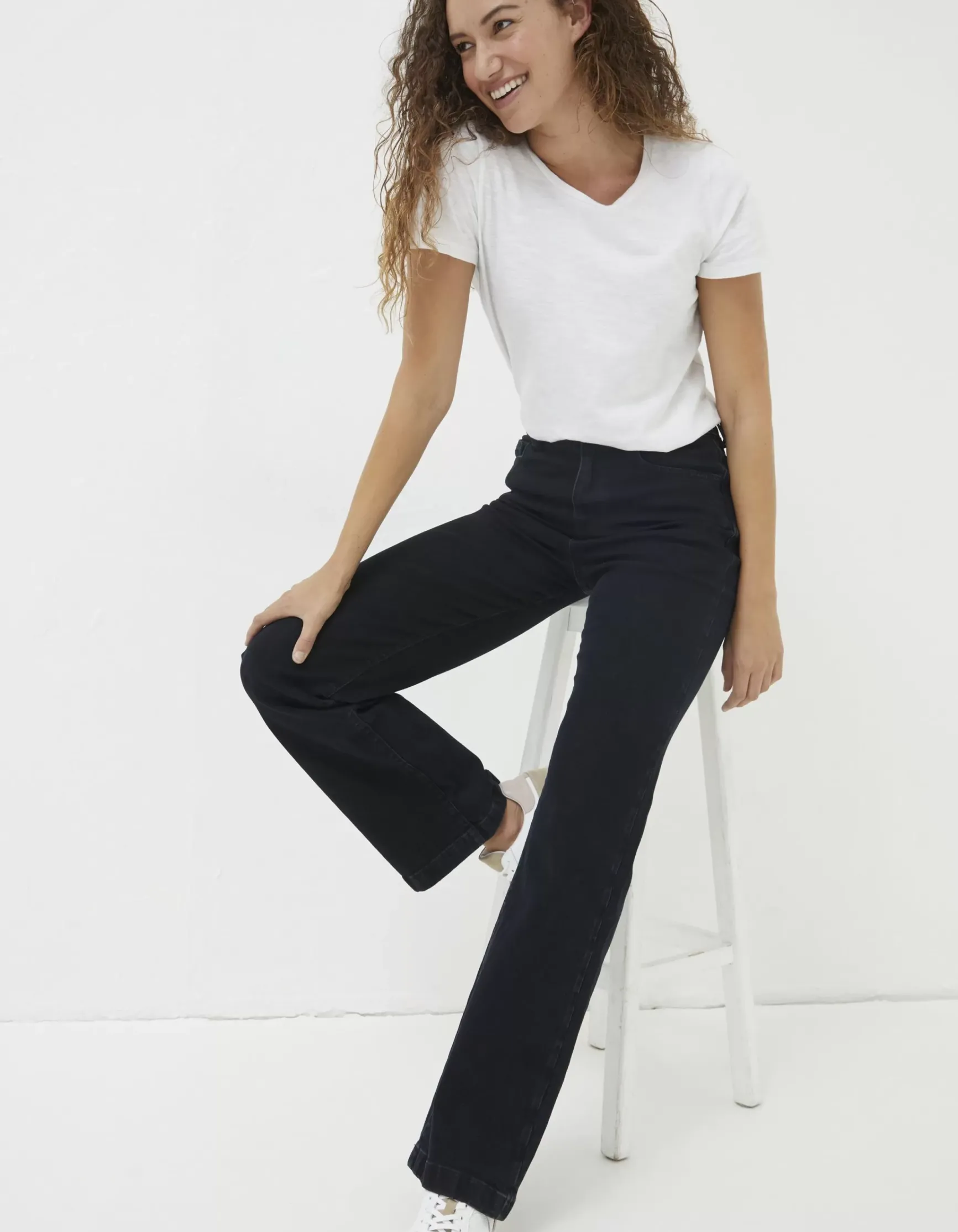 FatFace Elise Wide Leg Jeans|Women Jeans & Dungarees