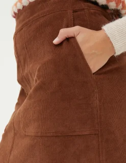 FatFace Eliza Cord Skirt|Women Skirts