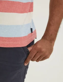 FatFace Ellbridge Stripe T-Shirt|Men T-Shirts