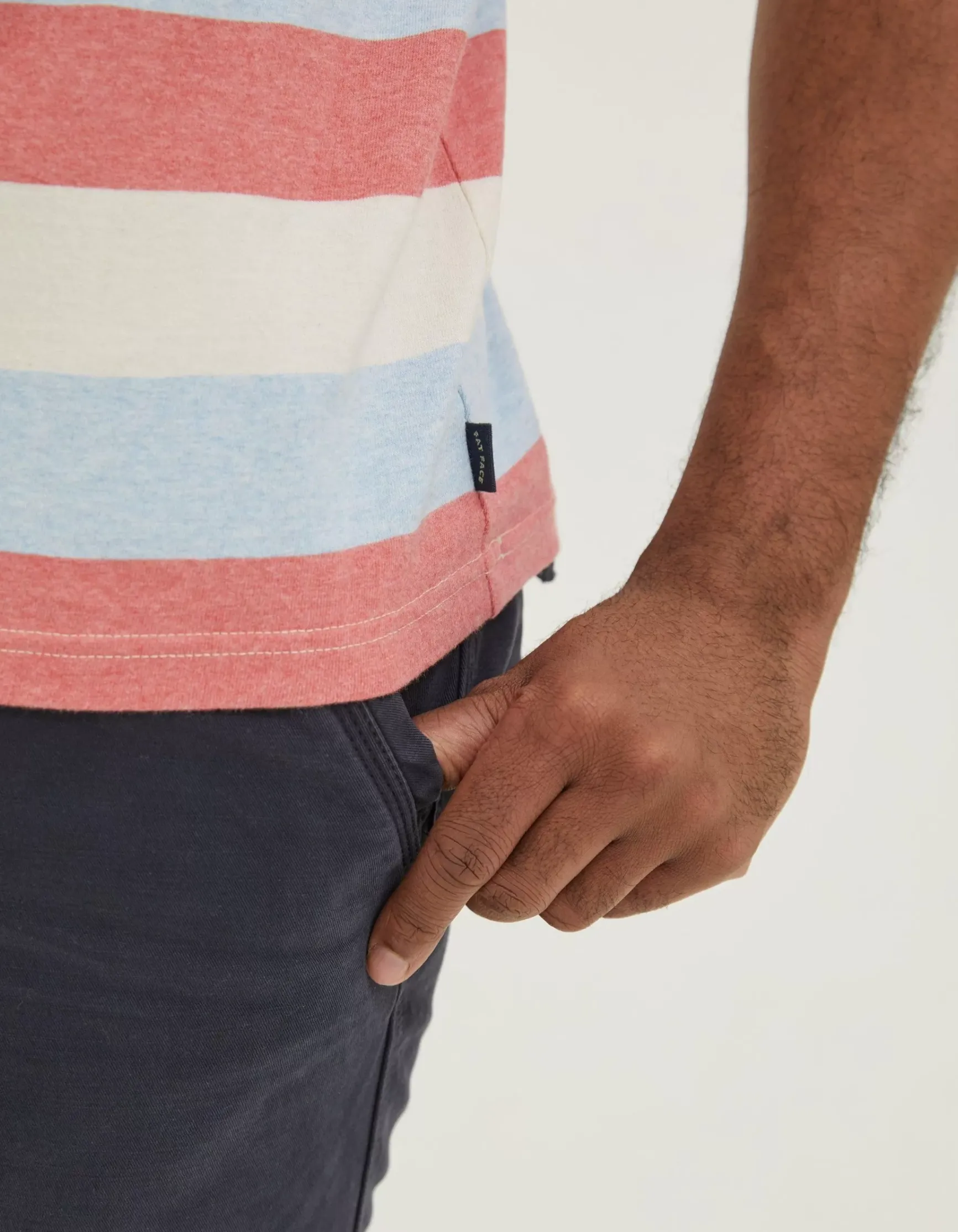 FatFace Ellbridge Stripe T-Shirt|Men T-Shirts
