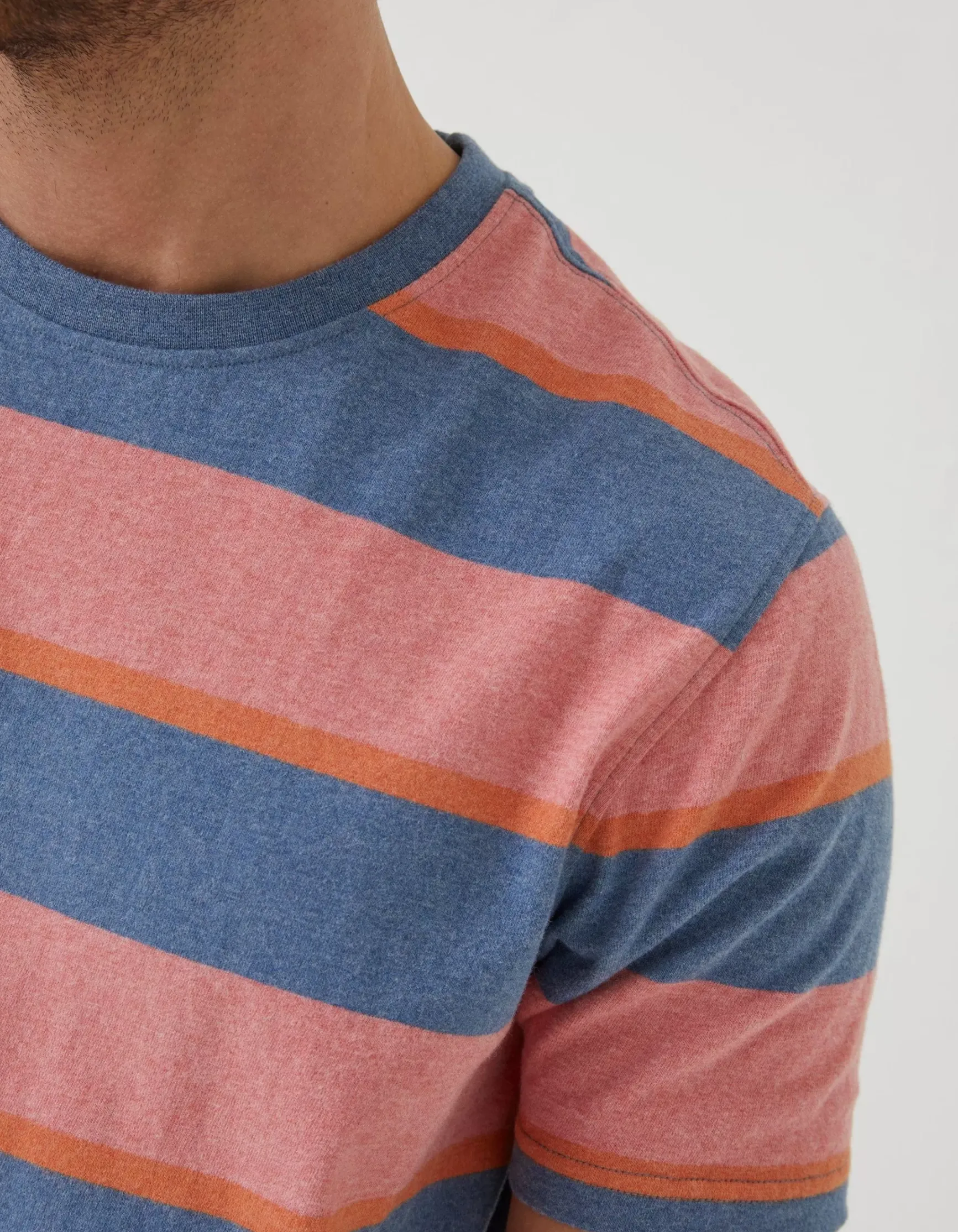 FatFace Ellbridge Stripe T-Shirt|Men T-Shirts