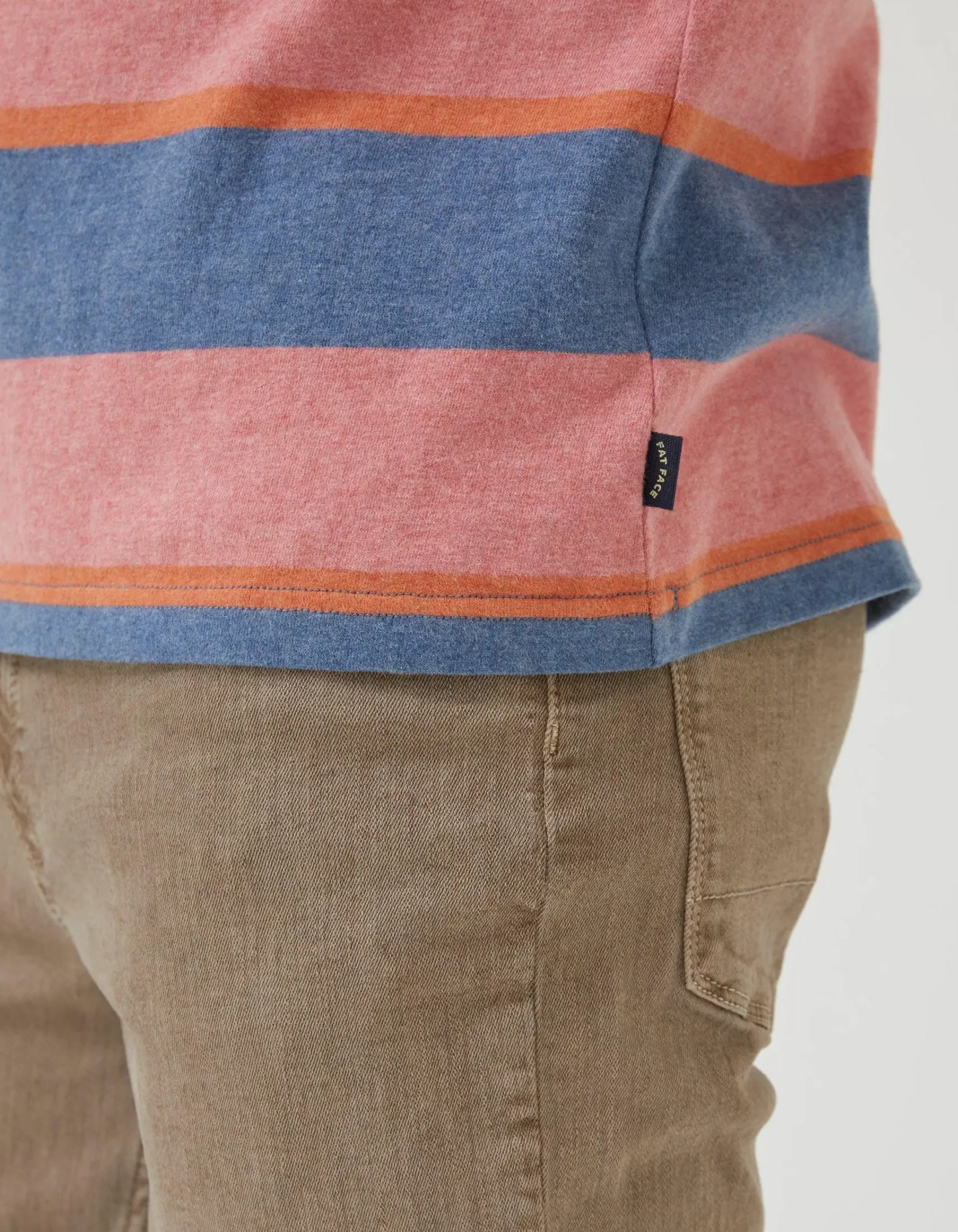 FatFace Ellbridge Stripe T-Shirt|Men T-Shirts