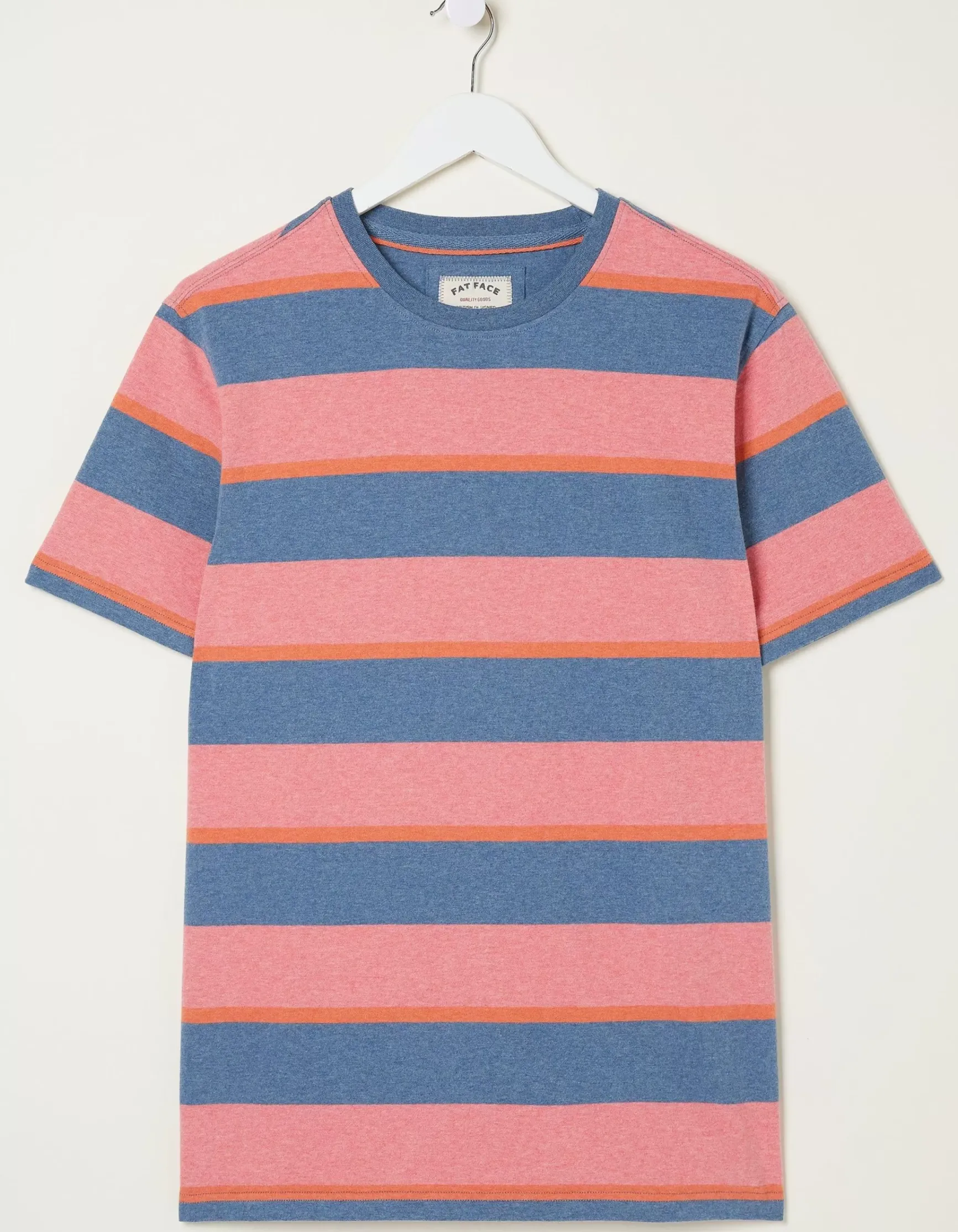 FatFace Ellbridge Stripe T-Shirt|Men T-Shirts