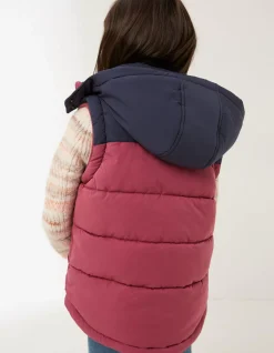 FatFace Ellie Colourblock Gilet|Girls View All