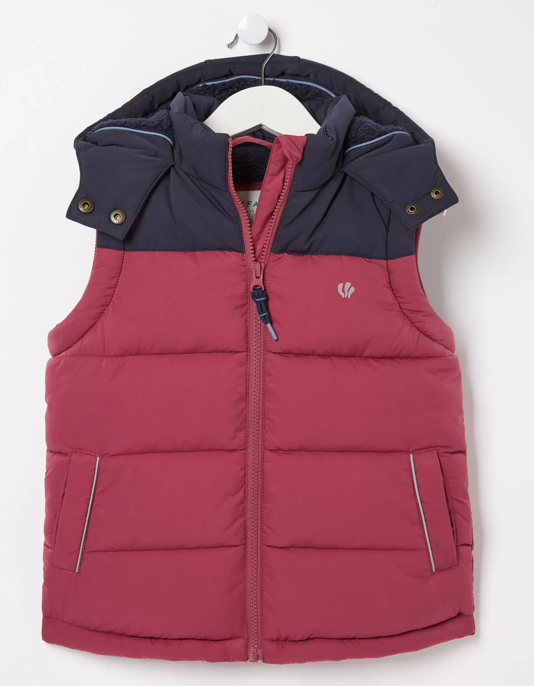 FatFace Ellie Colourblock Gilet|Girls View All
