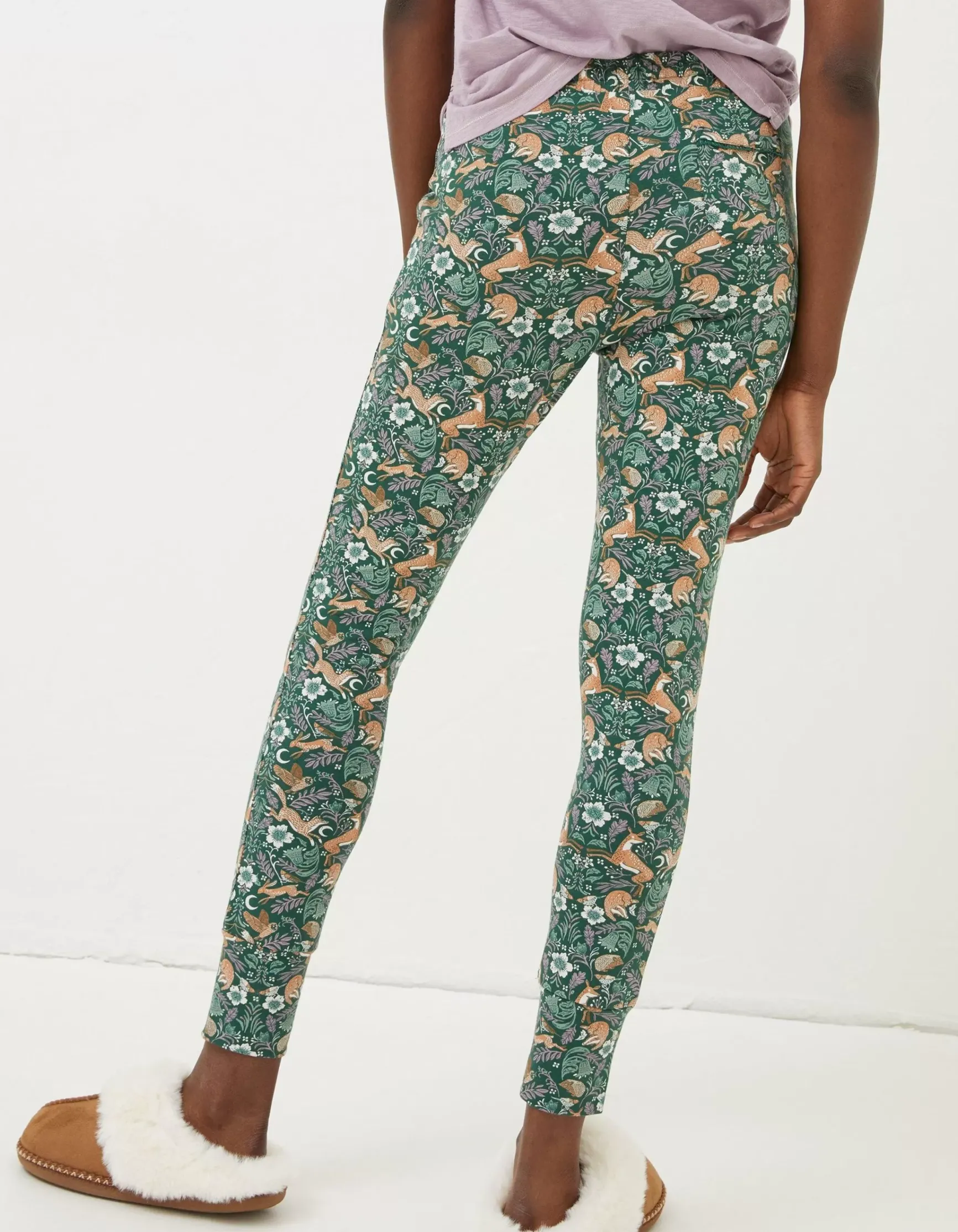 FatFace Ellie Lino Fox Legging|Women Nightwear & Loungewear
