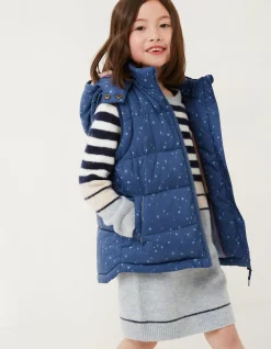 FatFace Ellie Printed Gilet|Girls View All