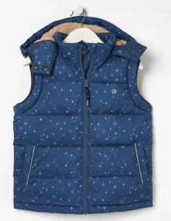 FatFace Ellie Printed Gilet|Girls View All