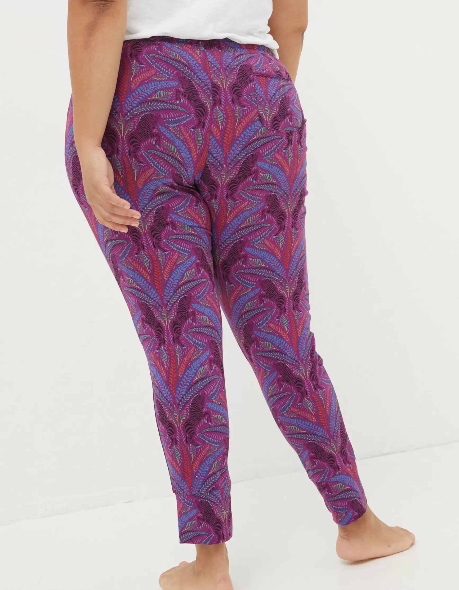 FatFace Ellie Zebra Leggings|Women View All
