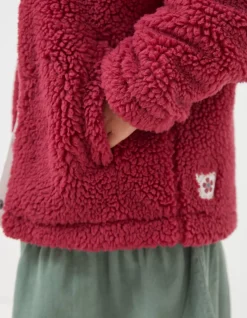 FatFace Elodie Fleece Button Sweatshirt|Girls View All