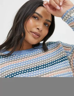 FatFace Elsewhere Stitch Stripe Jumper|Women View All