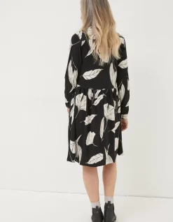 FatFace Elsie Twilight Leaves Dress|Women Dresses