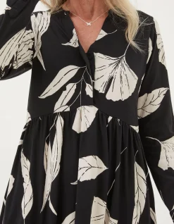 FatFace Elsie Twilight Leaves Dress|Women Dresses