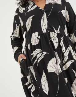 FatFace Elsie Twilight Leaves Dress|Women Dresses