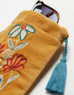 FatFace Embroidered Floral Sunglasses Case|Women View All