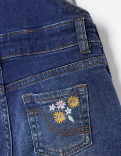 FatFace Embroidered Shortie Dungarees|Girls View All