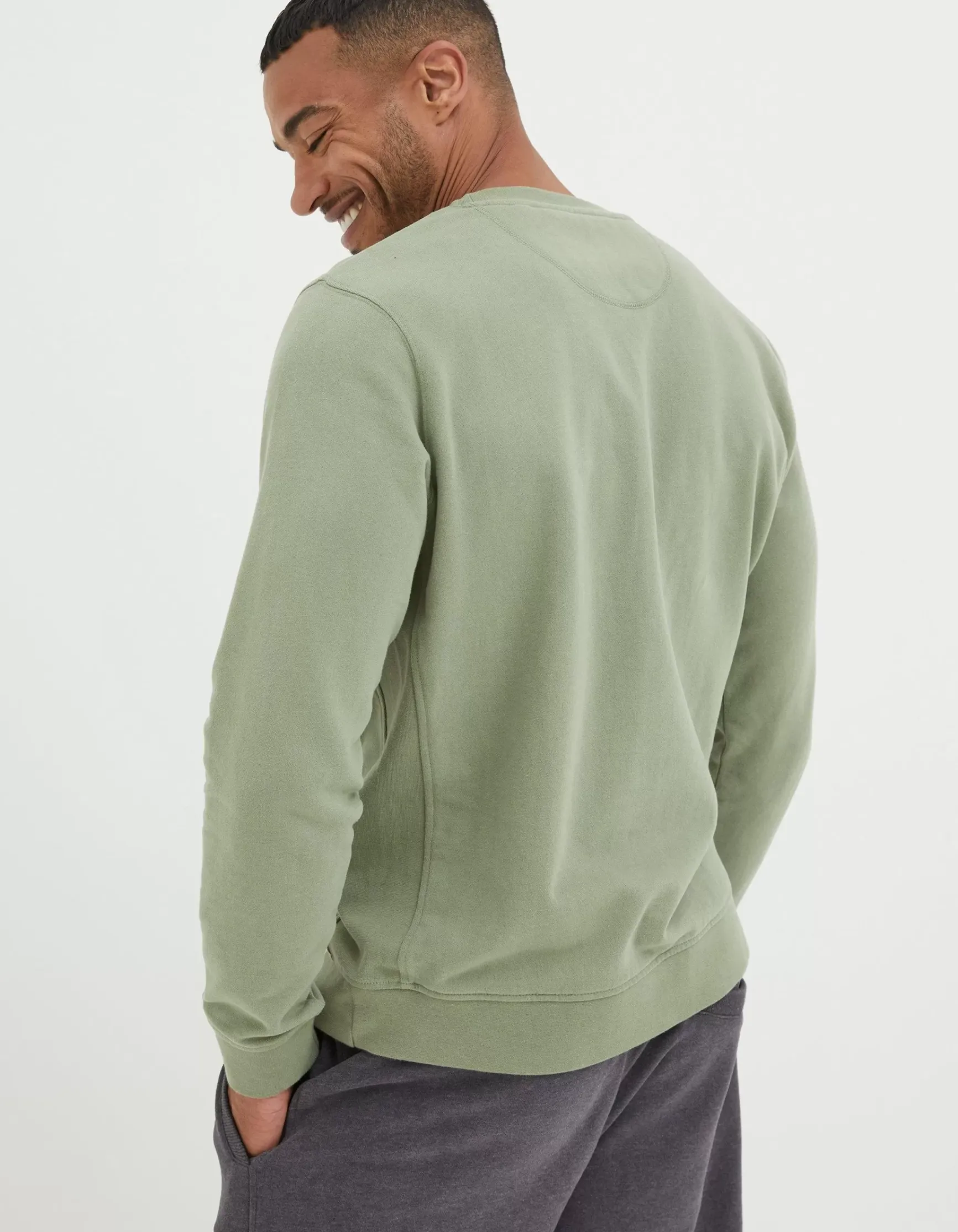 FatFace Emsworth Crew Neck Sweatshirt|Men Sweatshirts & Hoodies