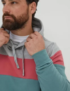 FatFace Emsworth Stripe Hoodie|Men Sweatshirts & Hoodies