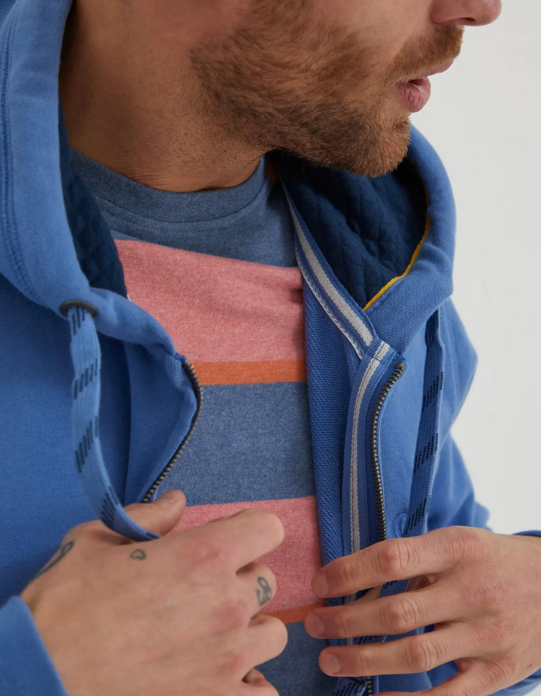 FatFace Emsworth Zip Through Hoodie|Men Sweatshirts & Hoodies