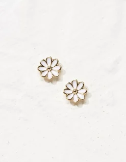 FatFace Enamel Daisy Studs|Women View All