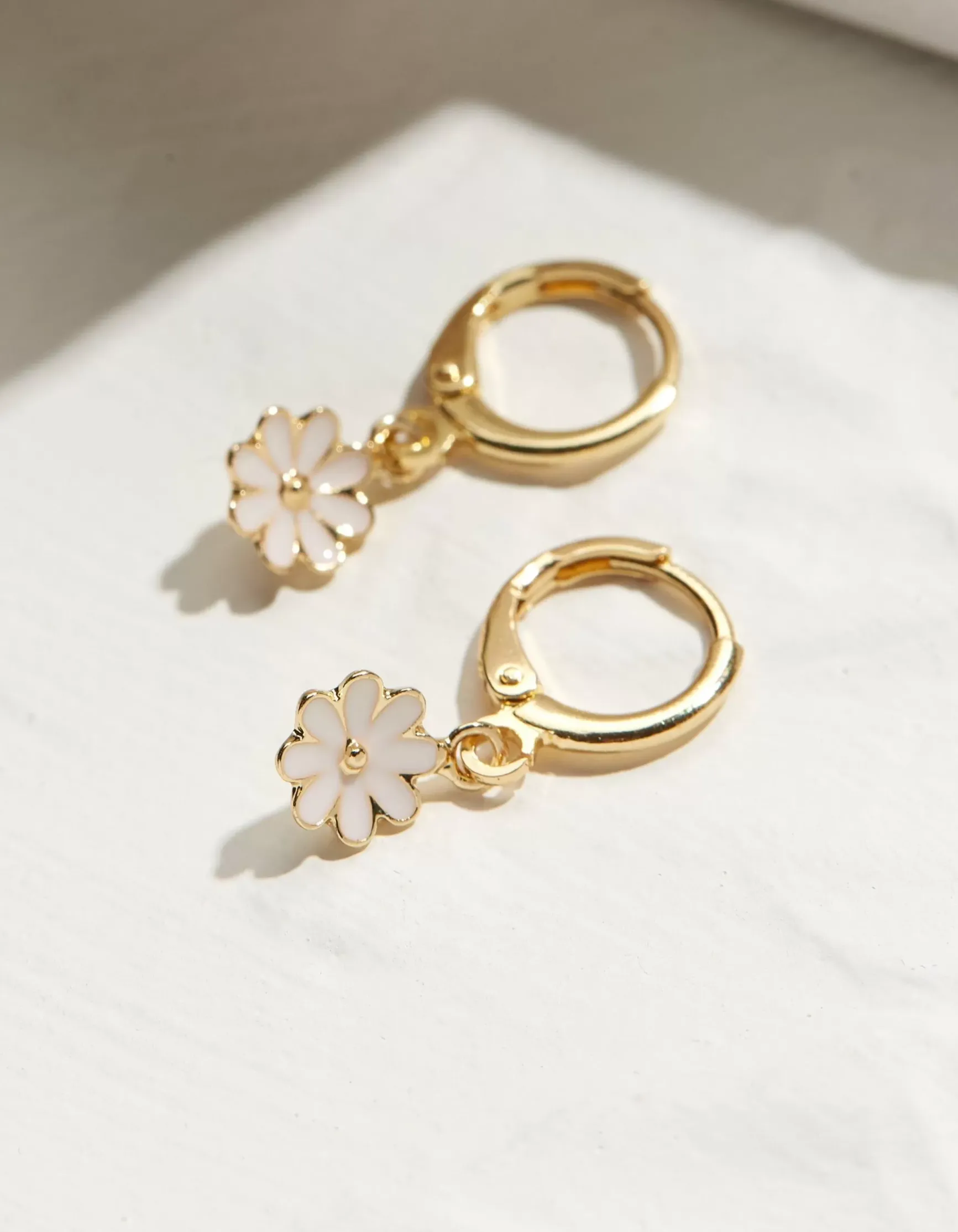 FatFace Enamel Flower Drop Earrings|Women View All