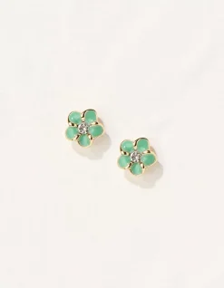 FatFace Enamel Flower Studs|Women View All