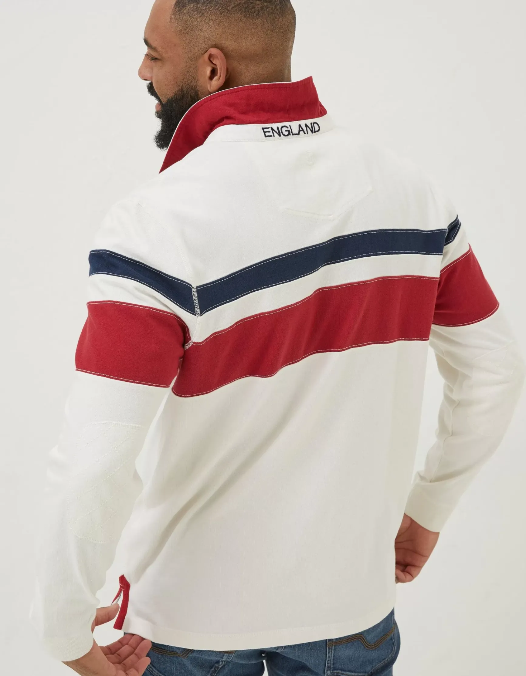 FatFace England Nation Rugby Shirt|Men T-Shirts