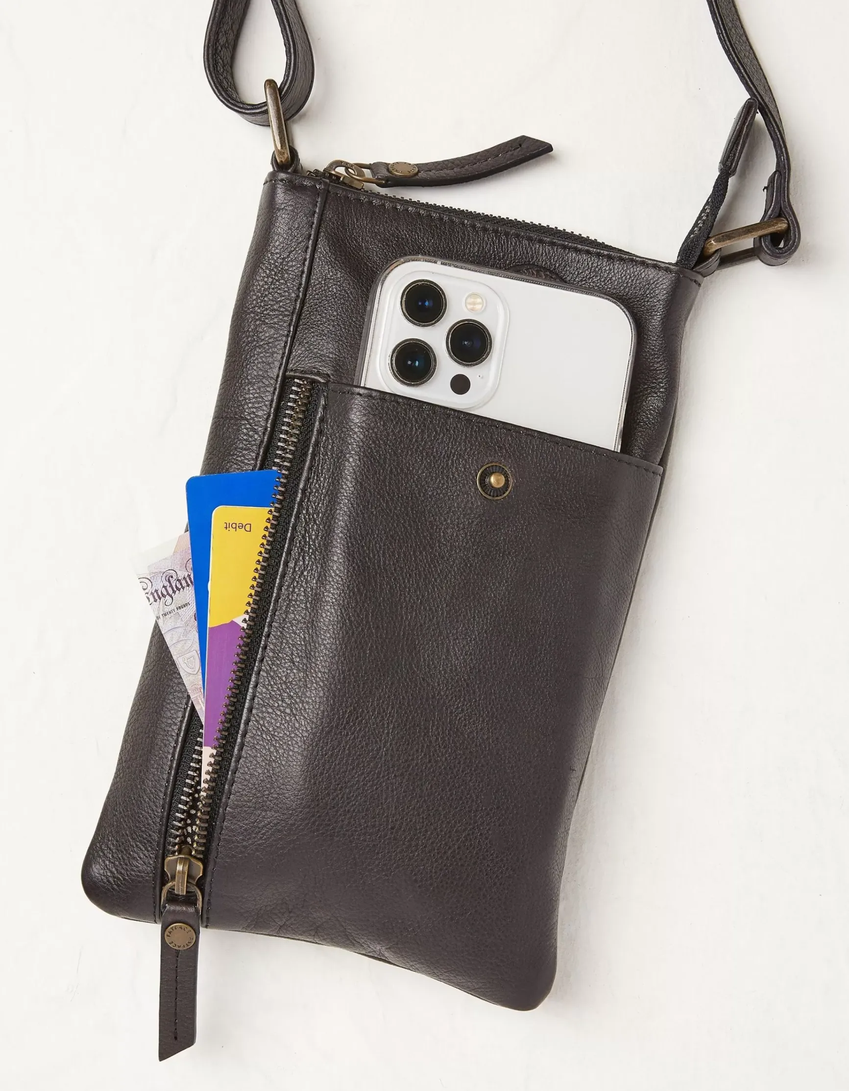 FatFace Essie Multi Zip Phone Bag|Women View All