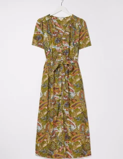 FatFace Estelle Paisley Midi Tea Dress|Women View All