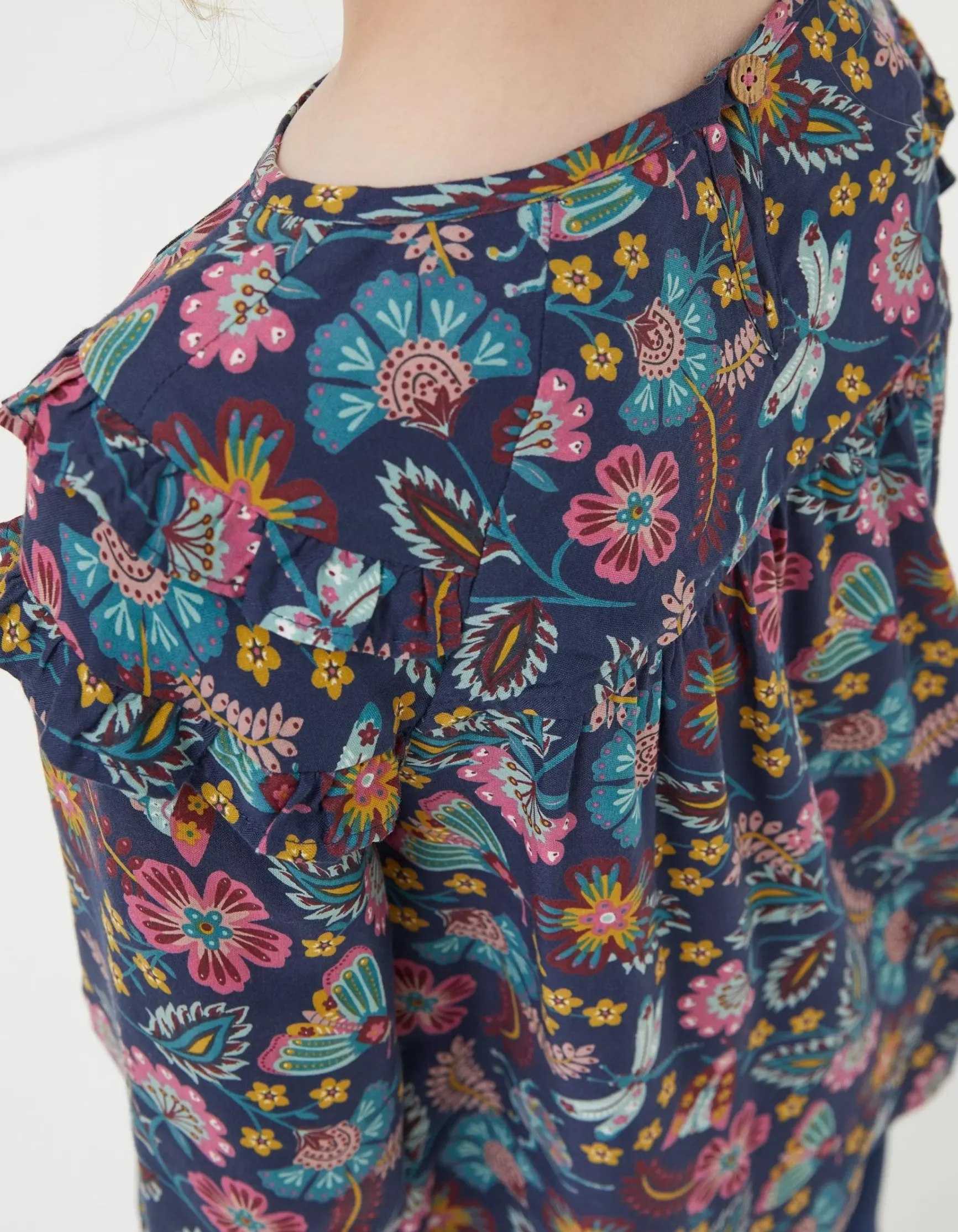 FatFace Eva Garden Floral Blouse|Girls View All