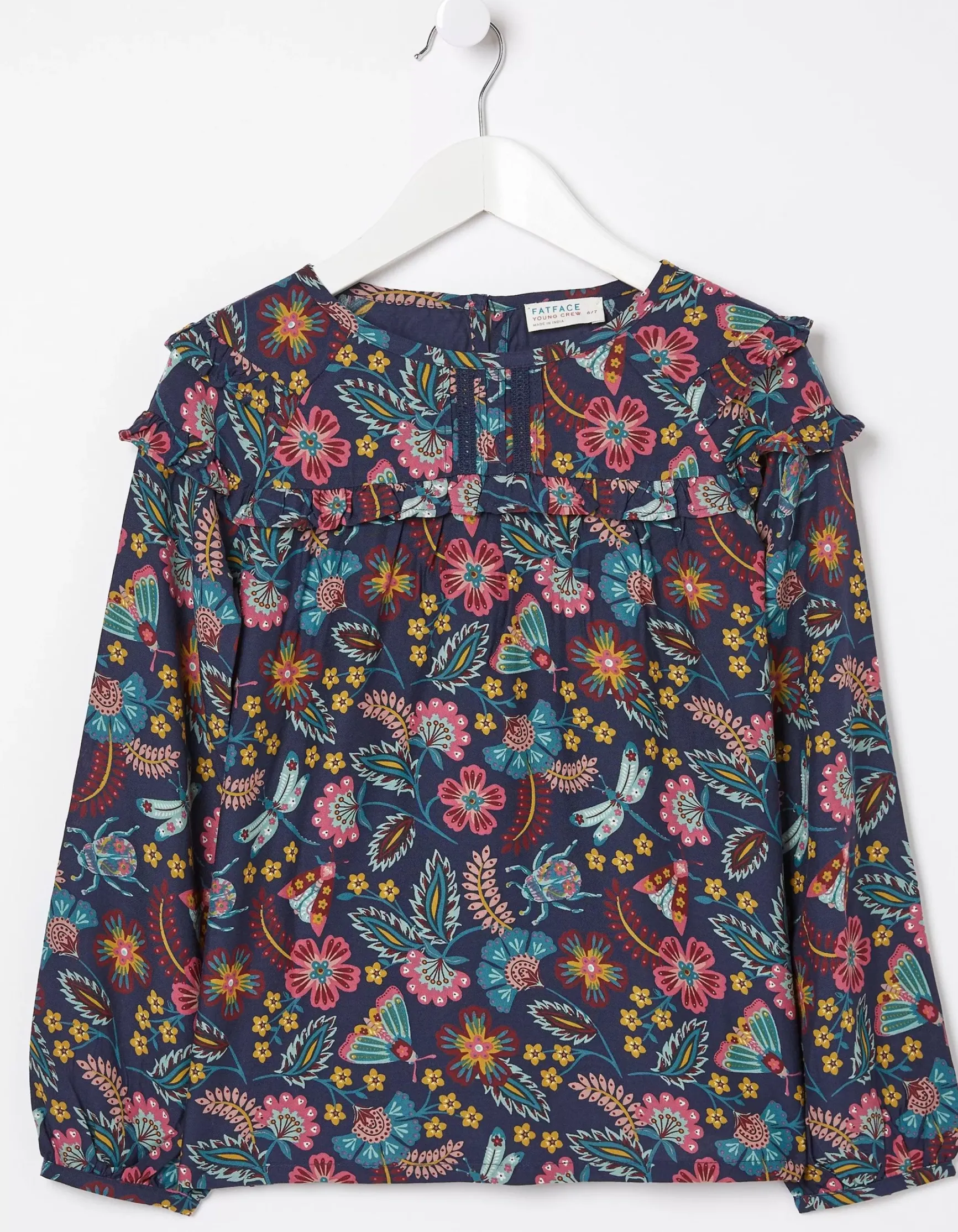 FatFace Eva Garden Floral Blouse|Girls View All