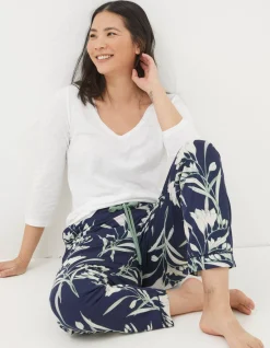 FatFace Eva Spring Blooms Jersey Pyjama Bottoms|Women View All