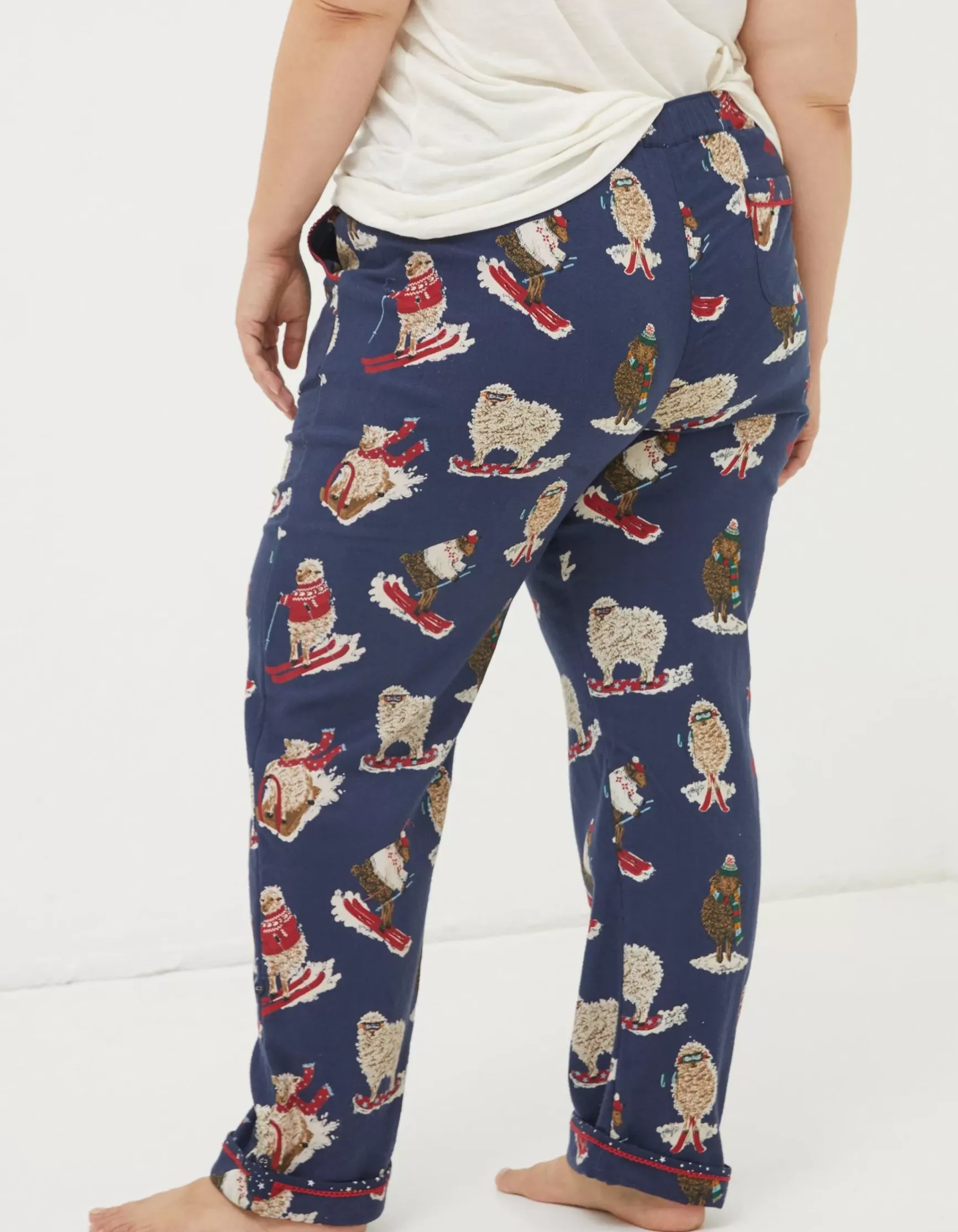 FatFace Eva Stevie Sheep Pyjama Bottoms|Women View All