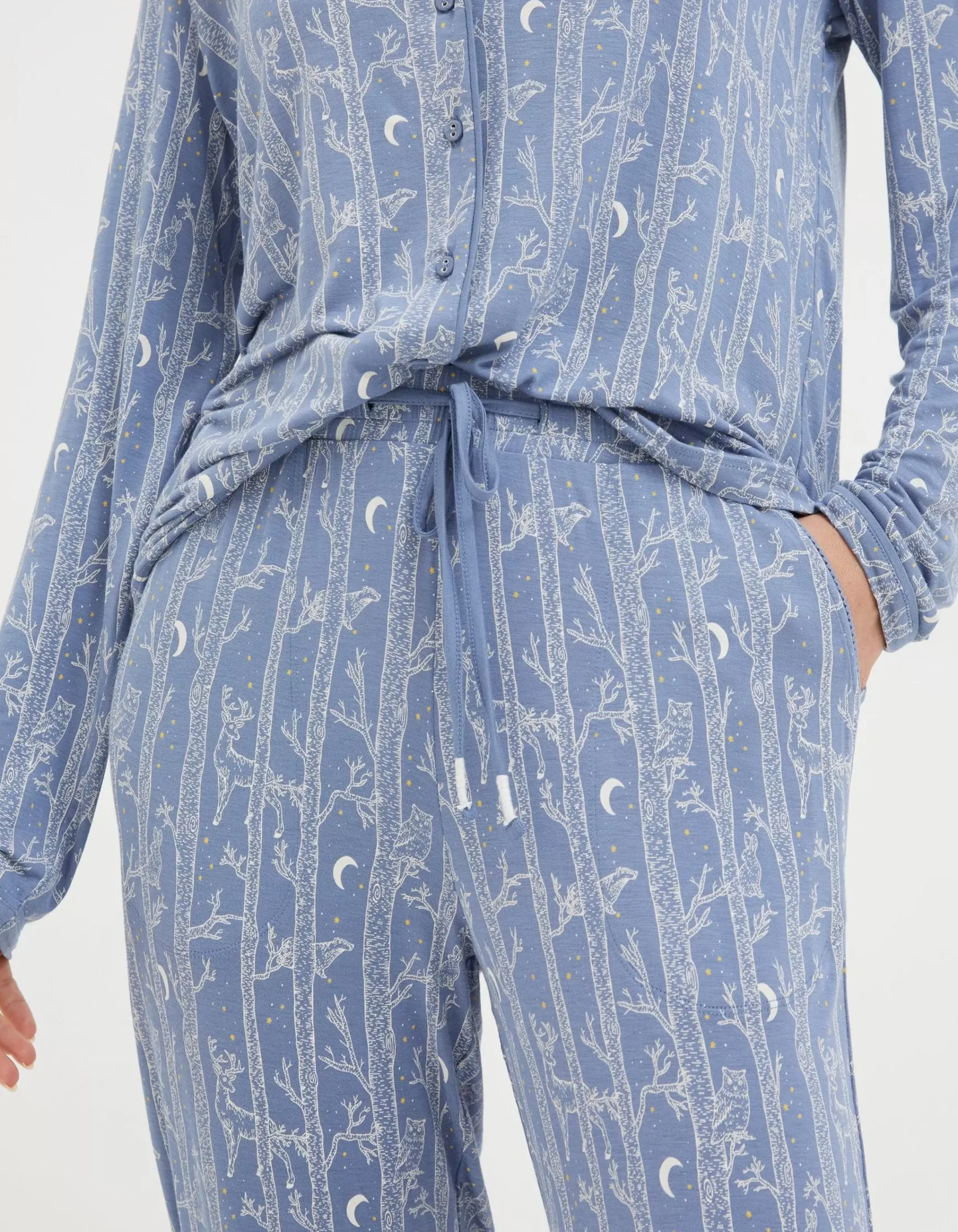 FatFace Eva Woodlands Jersey Pyjama Bottoms|Women View All