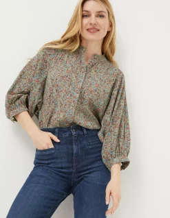 FatFace Evelyn Craft Floral Blouse|Women Shirts & Blouses