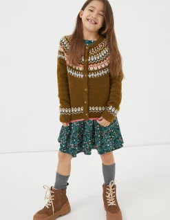 FatFace Fairisle Detail Cardigan|Girls View All