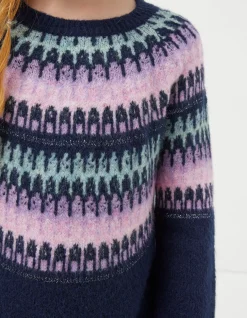 FatFace Fairisle Jumper Dress|Girls View All