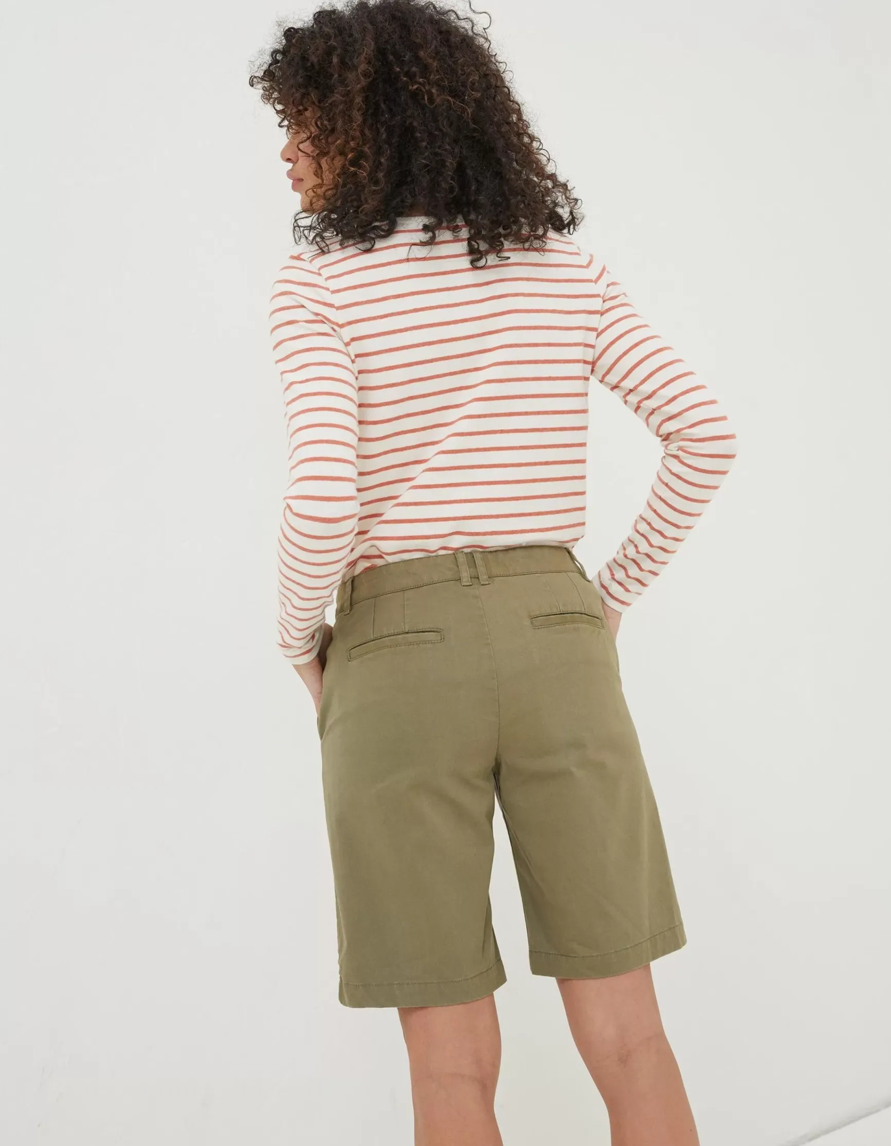 FatFace Falmouth Bermuda Chino Shorts|Women Shorts