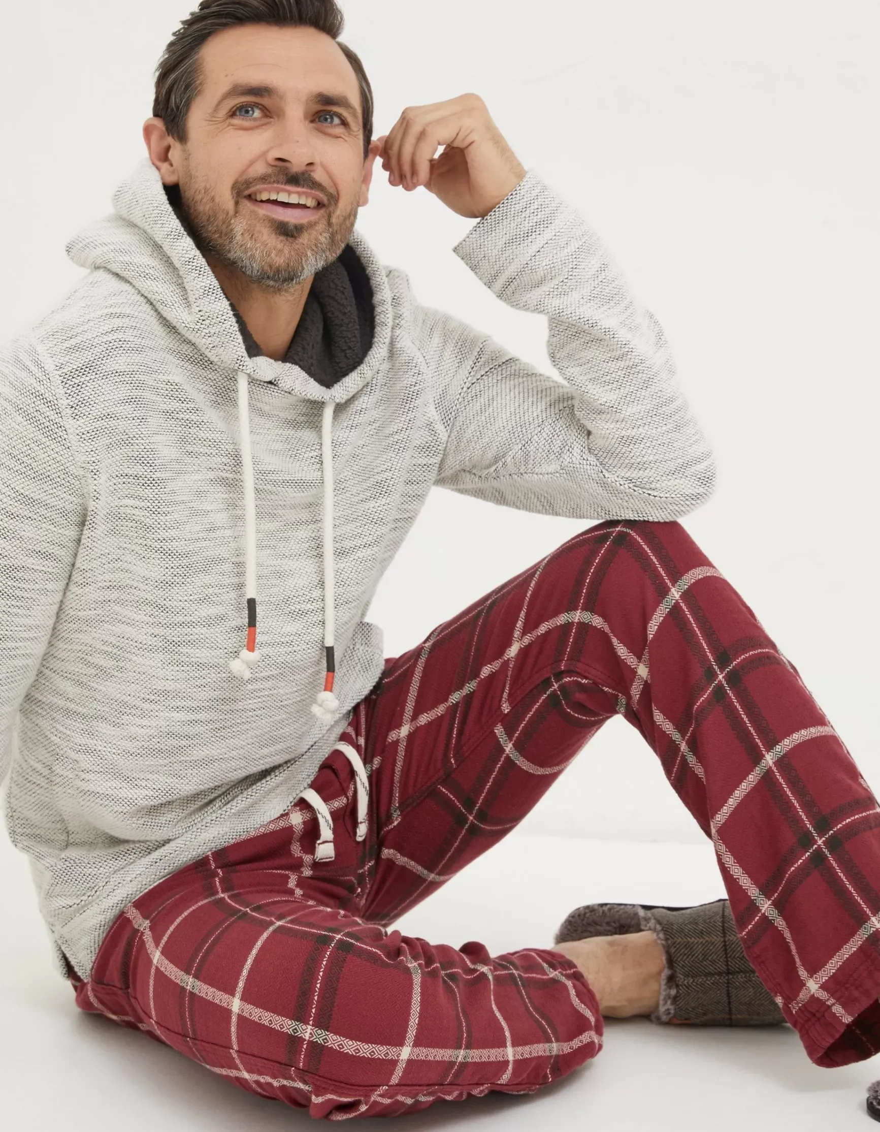 FatFace Falmouth Jacquard Pyjama Bottoms|Men View All
