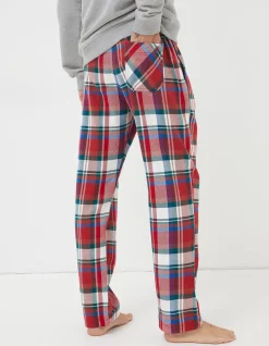 FatFace Family Check Pyjama Bottoms|Men View All
