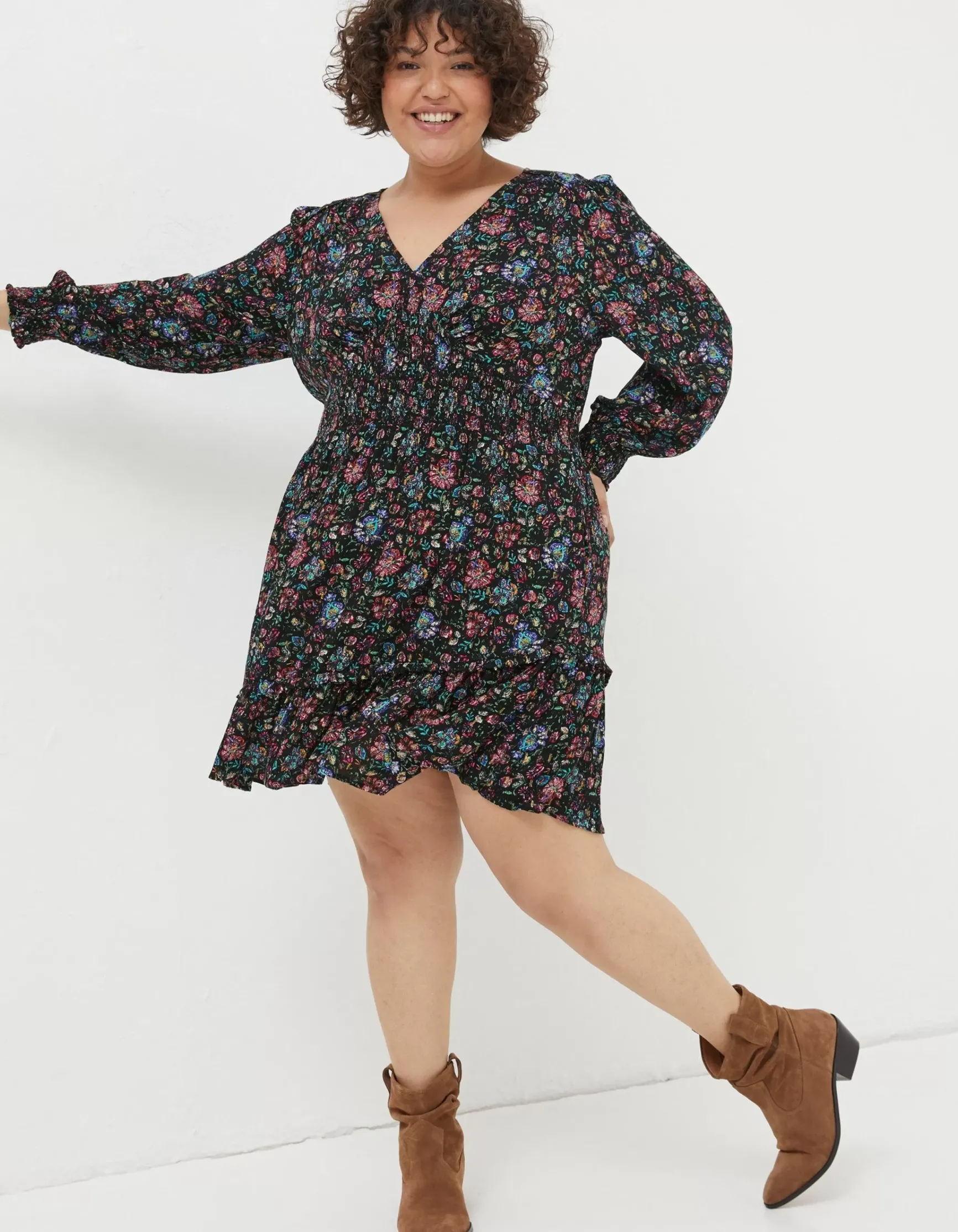 FatFace Farah Floral Dress|Women View All