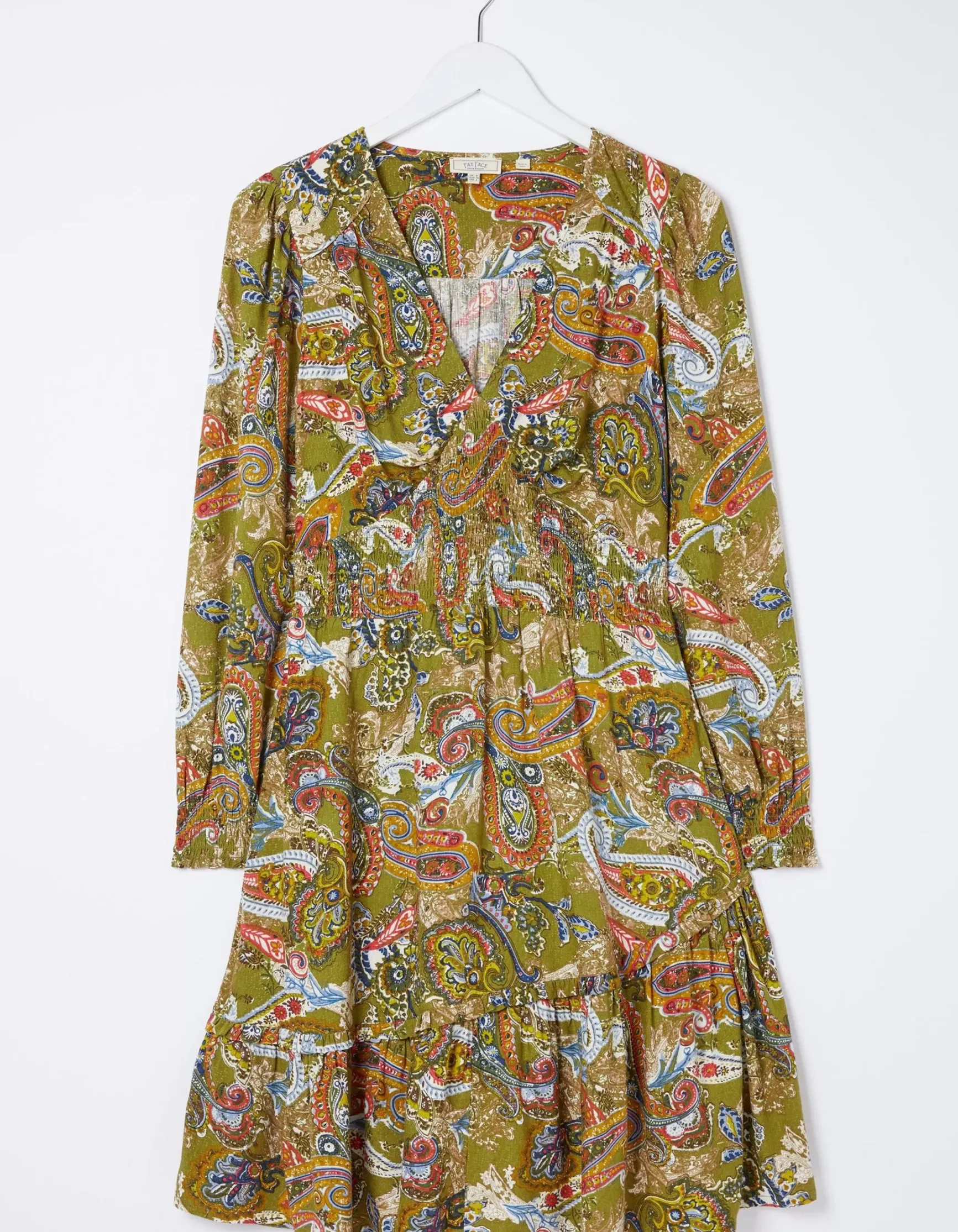 FatFace Farah Prairie Paisley Dress|Women View All