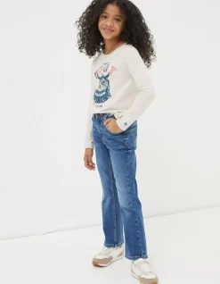 FatFace Farley Flared Denim Jeans|Girls View All