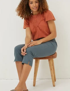 FatFace Farnham Cropped Chinos|Women Trousers & Leggings